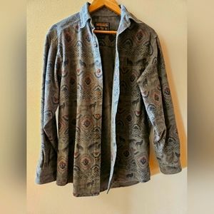 Woolrich Vintage Aztec Flannel Rare